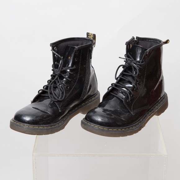 patent dr martens size 5